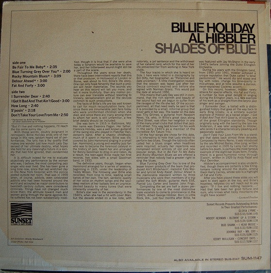 Release: Shades Of Blue-Vinyl-US-None-SUM-1147-3922086