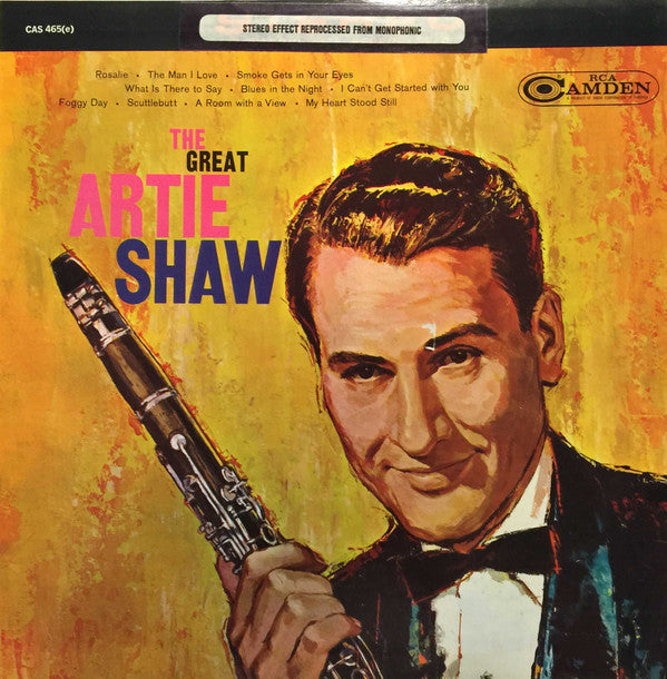 Release: The Great Artie Shaw-Vinyl-US-None-CAS-465(e)-5196580