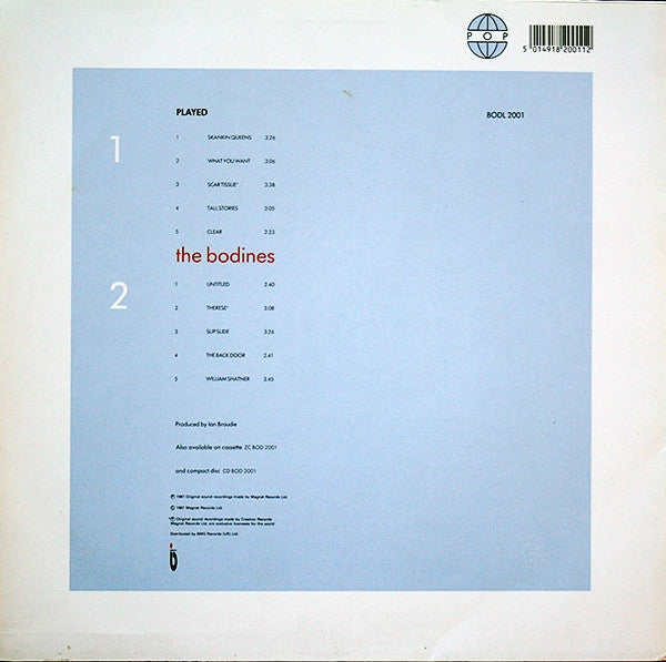 Master Release: Played by The Bodines