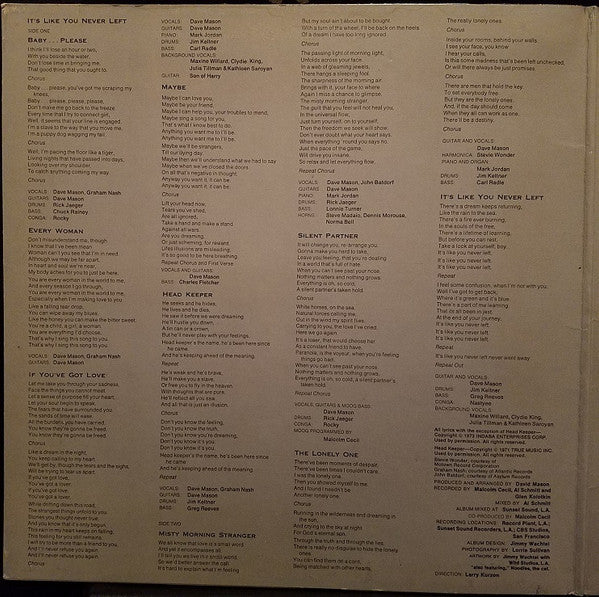 It's Like You Never Left