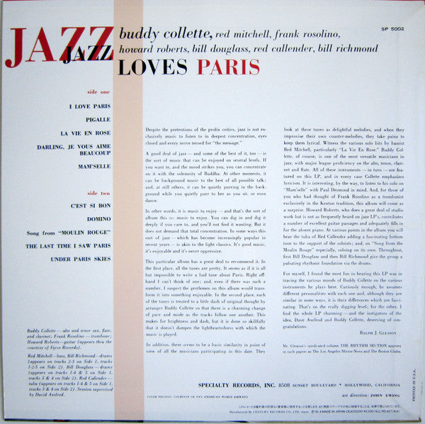 Jazz Loves Paris