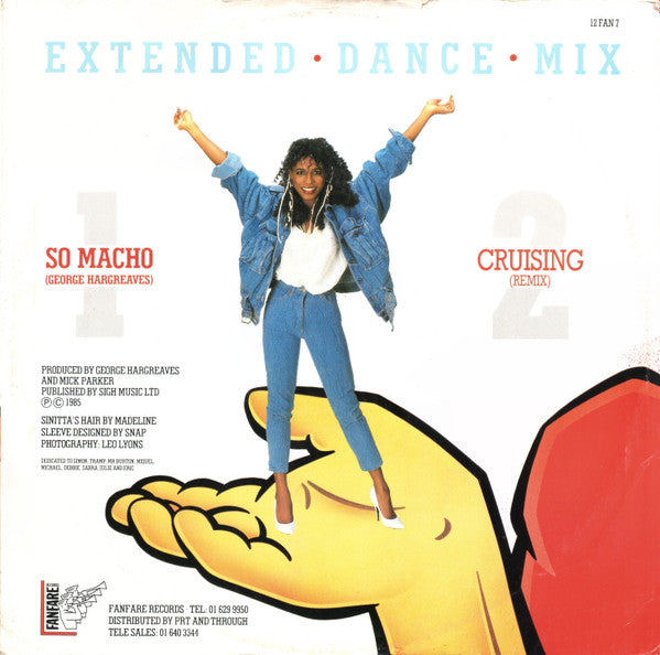 Release: So Macho!-Vinyl-UK-1985-12 FAN 7-7545453