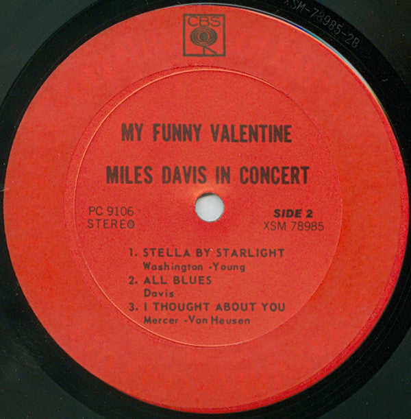 My Funny Valentine - Miles Davis In Concert