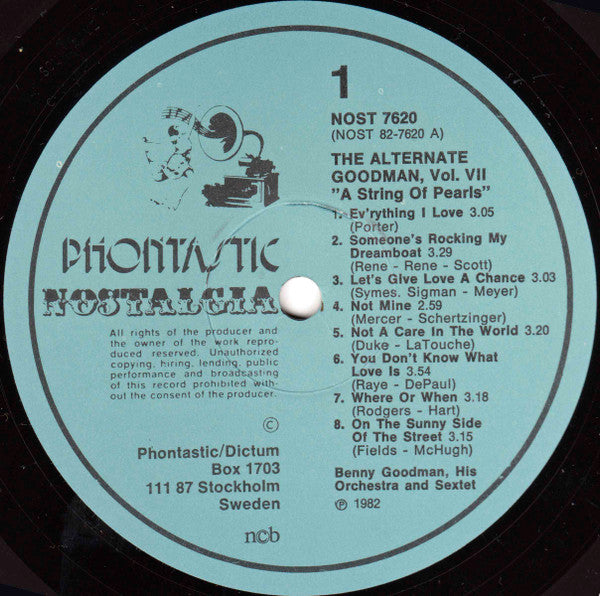 The Alternate Goodman Vol. 7 "A String Of Pearls"