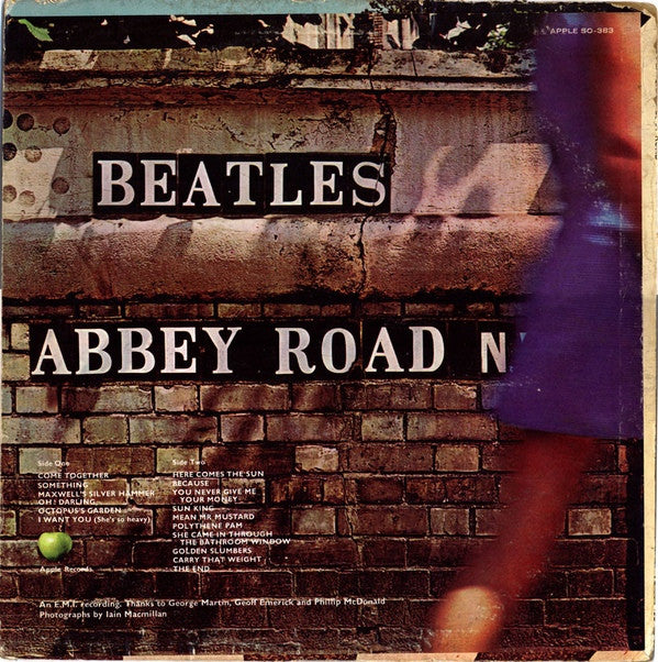 Release: Abbey Road-Vinyl-US-1969-SO-383-7964182