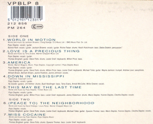 Peace To The Neighborhood