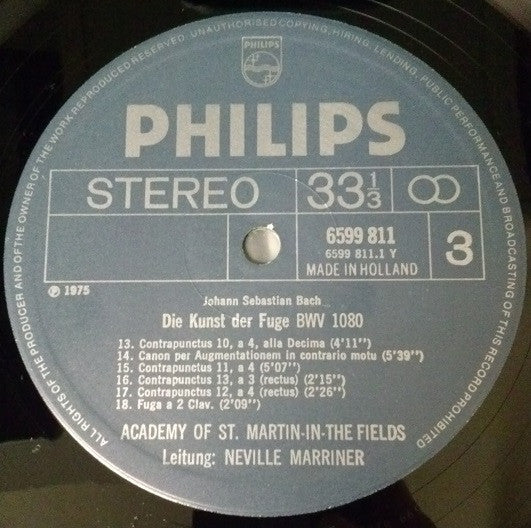 Bach / The Art Of Fugue