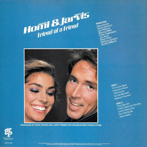 Release: Friend Of A Friend-Vinyl-US-1983-GRP-A-1005-1585390