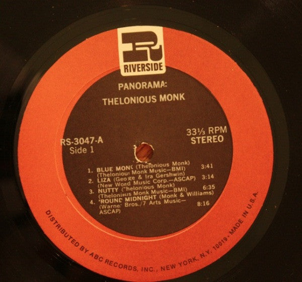 Release: Panorama-Vinyl-US-1969-RS 3047-1263761