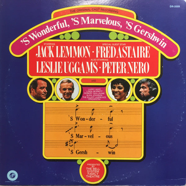 Master Release: 'S Wonderful, 'S Marvelous, 'S Gershwin by Jack Lemmon