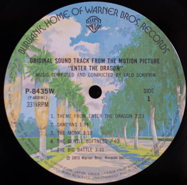 Enter The Dragon (Original Sound Track From The Motion Picture)