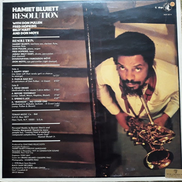 Master Release: Resolution by Hamiet Bluiett