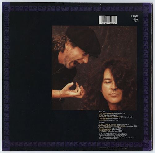 Release: Accidentally On Purpose-Vinyl-UK-1988-V 2498-1641681