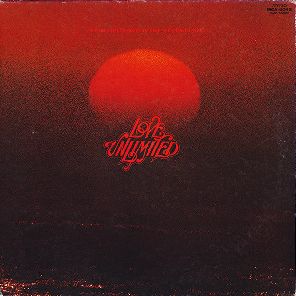 Master Release: From A Girl's Point Of View We Give To You... Love Unlimited by Love Unlimited