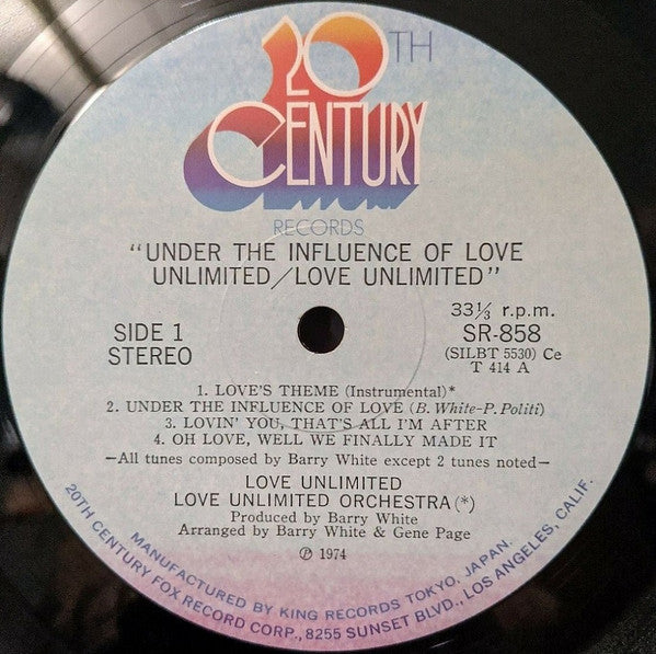 Under The Influence Of Love Unlimited