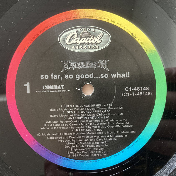 So Far, So Good... So What!