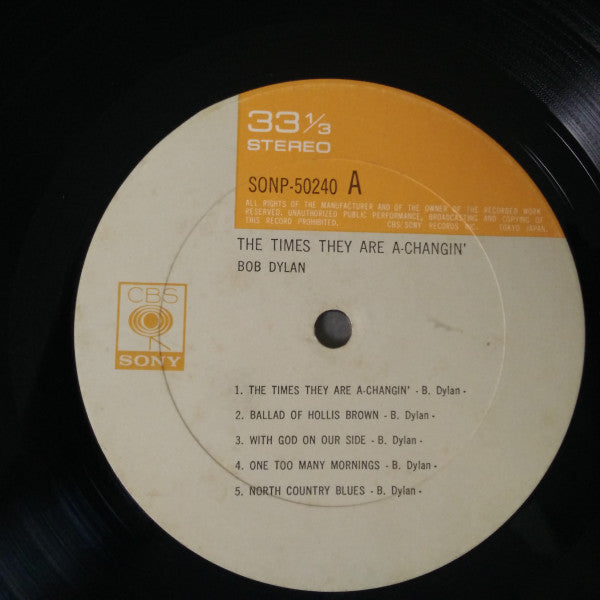 The Times They Are A-Changin'