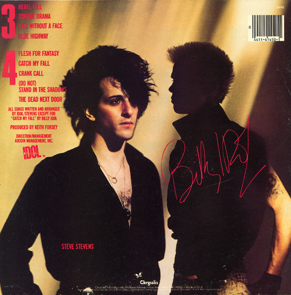 Master Release: Rebel Yell by Billy Idol