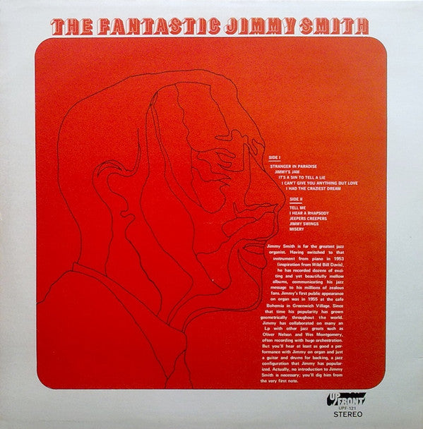 Release: The Fantastic Jimmy Smith-Vinyl-US-None-UPF-121-7905982