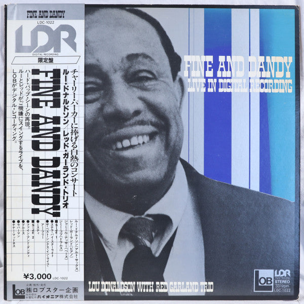 Master Release: Fine And Dandy Live In Digital Recording by Lou Donaldson
