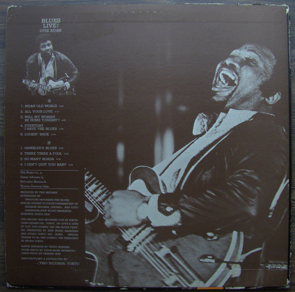 Release: Blues Live!-Vinyl-Japan-1975-PA-3086-3726488