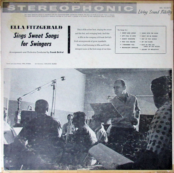 Release: Ella Fitzgerald Sings Sweet Songs For Swingers-Vinyl-US-1959-MG VS-6072-9692547
