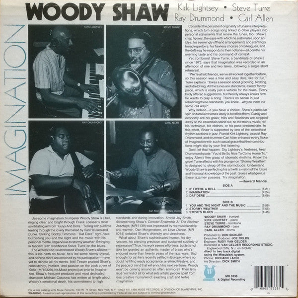 Master Release: Imagination by Woody Shaw