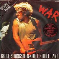 Master Release: War by Bruce Springsteen & The E-Street Band