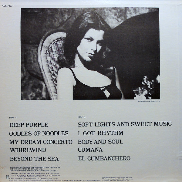 Master Release: Soft Lights And Sweet Music by Percy Faith & His Orchestra