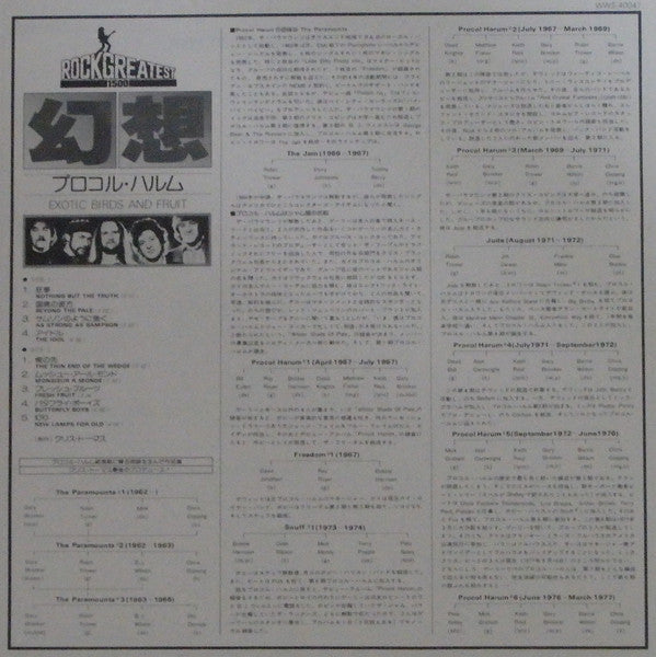 Exotic Birds And Fruit