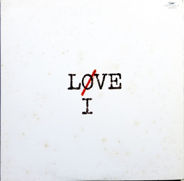 Release: Live-Vinyl-Japan-1980-ETP-60380 81-6427974