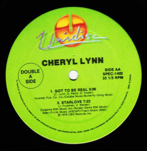 Release: Do It Any Way You Wanna / Got To Be Real / Starlove-Vinyl-Canada-None-SPEC-1402-1177683