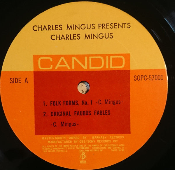 Presents Charles Mingus
