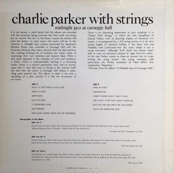 Midnight Jazz At Carnegie Hall