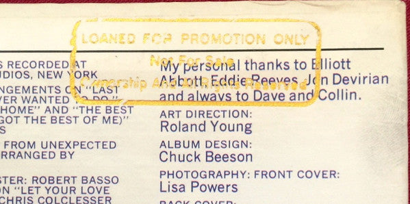 Master Release: Sailin' by Kim Carnes