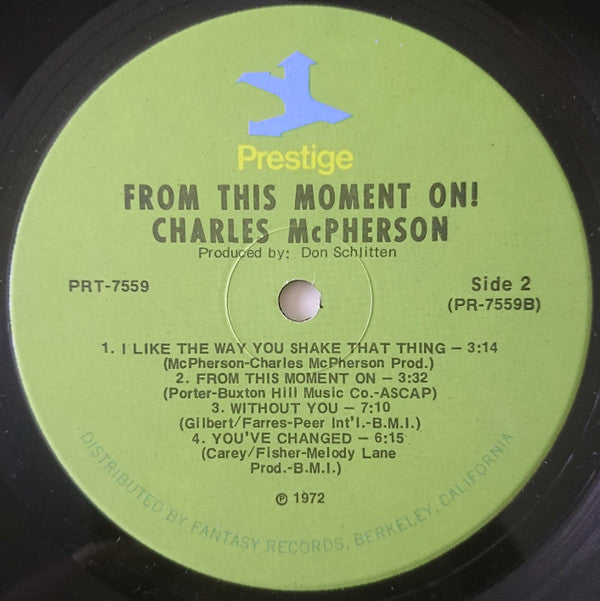 From This Moment On!