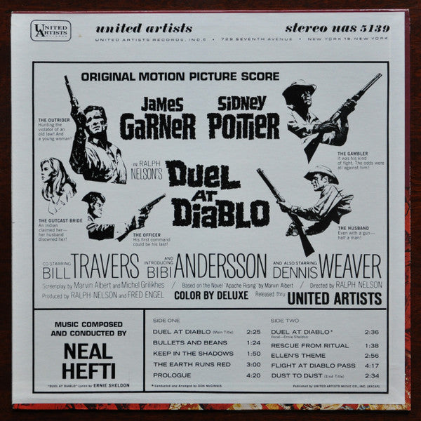 Release: Duel At Diablo-Vinyl-US-None-UAS 5139, UAS-5139-6250911