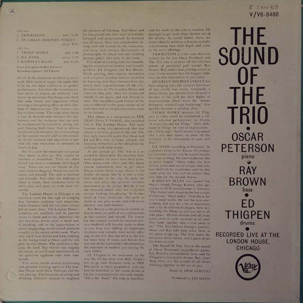 The Sound Of The Trio