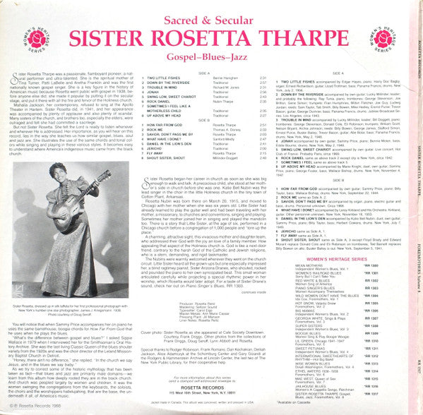 Sincerely, Sacred & Secular Gospel-Blues-Jazz