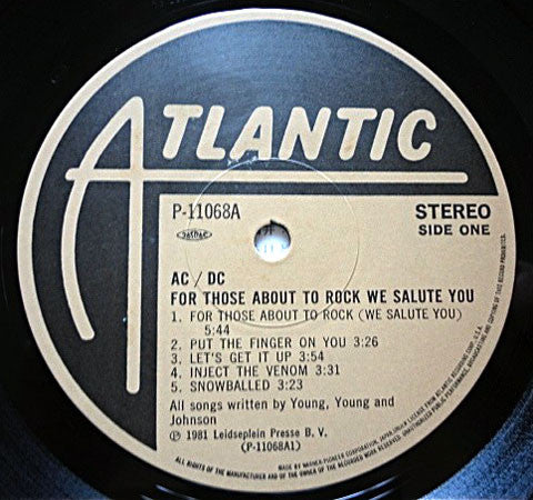 For Those About To Rock (We Salute You)