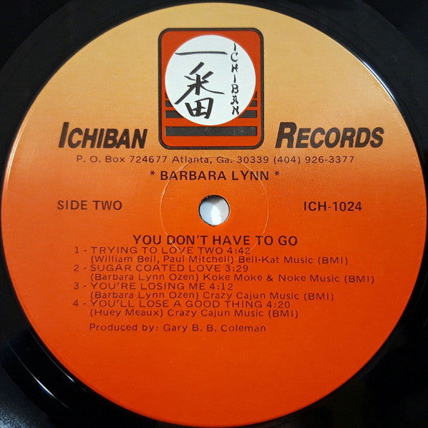 You Don't Have To Go