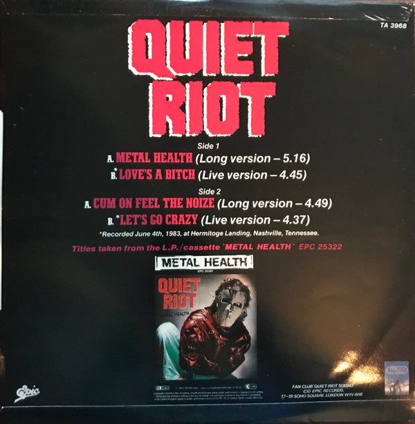 Release: Metal Health-Vinyl-UK-1983-TA 3968-1756895