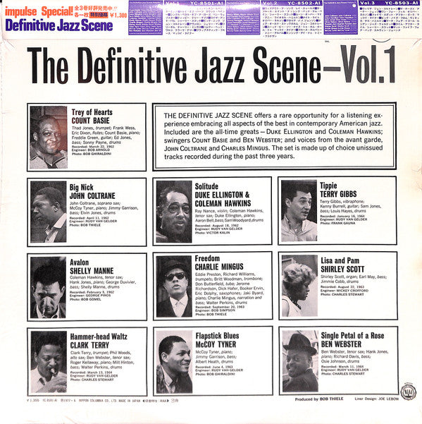 Release: The Definitive Jazz Scene (Volume 1)-Vinyl-Japan-1977-YC-8501-AI, YC-8501-AI-7186753