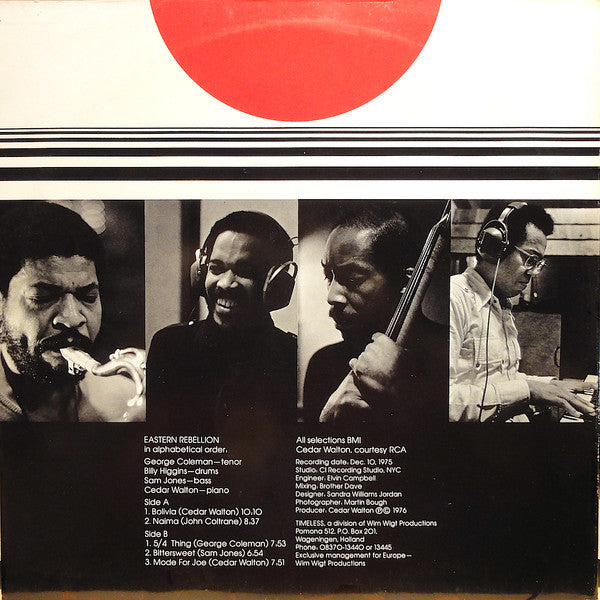 Release: Eastern Rebellion-Vinyl-Netherlands-1976-SJP 101-9108792