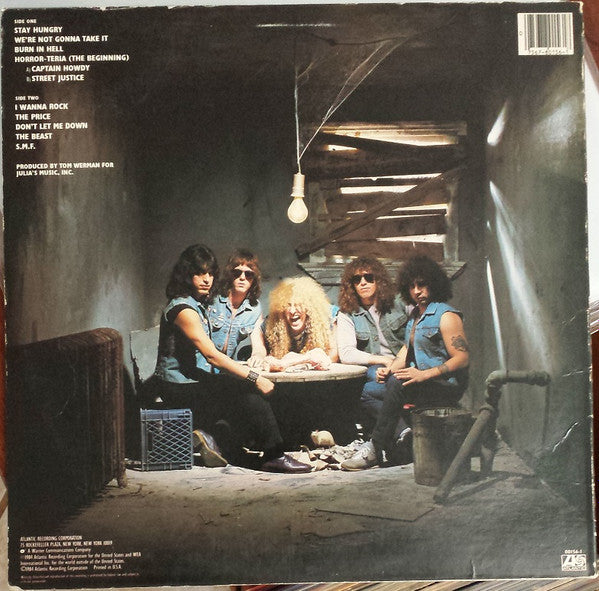 Release: Stay Hungry-Vinyl-US-1984-7 80156-1, 80156-1-6351892