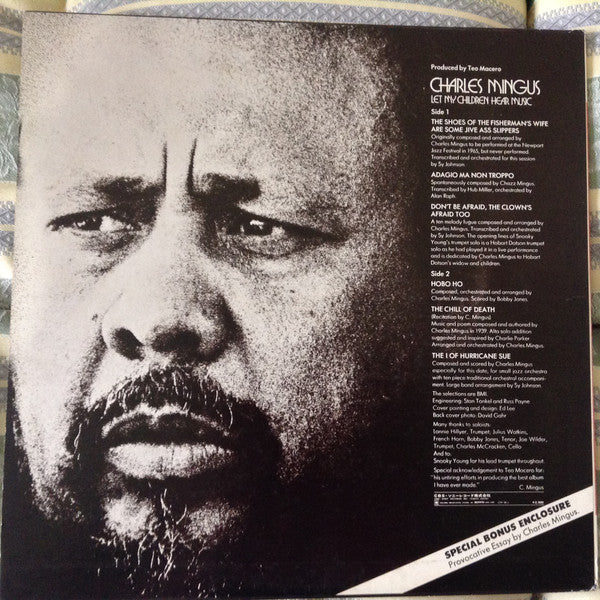 Release: Let My Children Hear Music-Vinyl-Japan-1972-SOPL 32-8412886