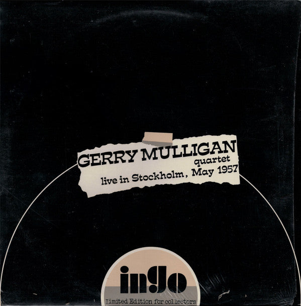 Master Release: In Sweden by Gerry Mulligan Quartet