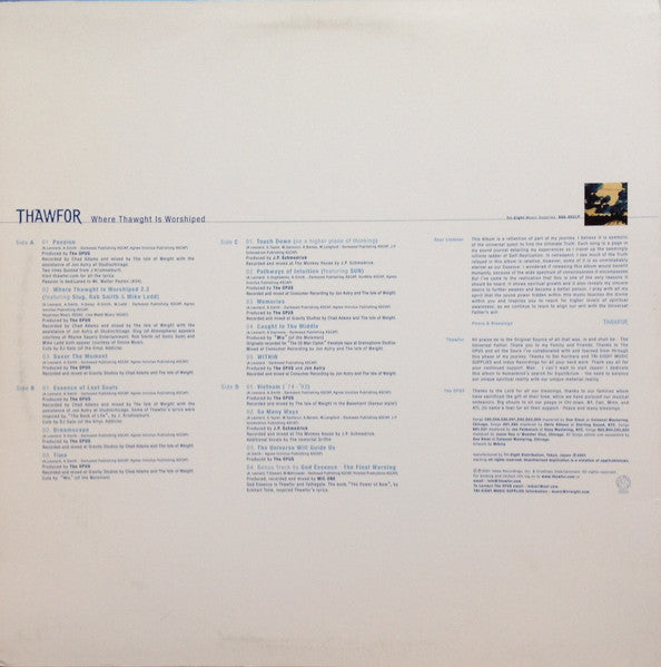 Release: Where Thawght Is Worshiped-Vinyl-Japan-2001-888-002LP-1197779