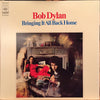 Bob Dylan - Bringing It All Back Home (Vinyl, LP, Album, Reissue, Stereo) Very Good Plus (VG+) / Good Plus (G+)