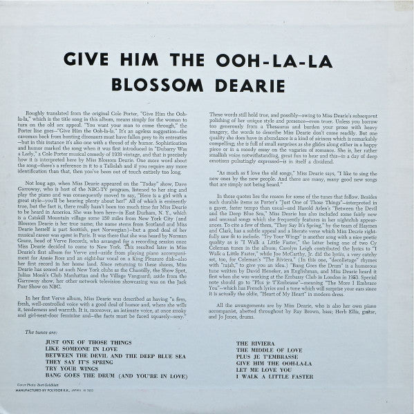 Give Him The Ooh-La-La